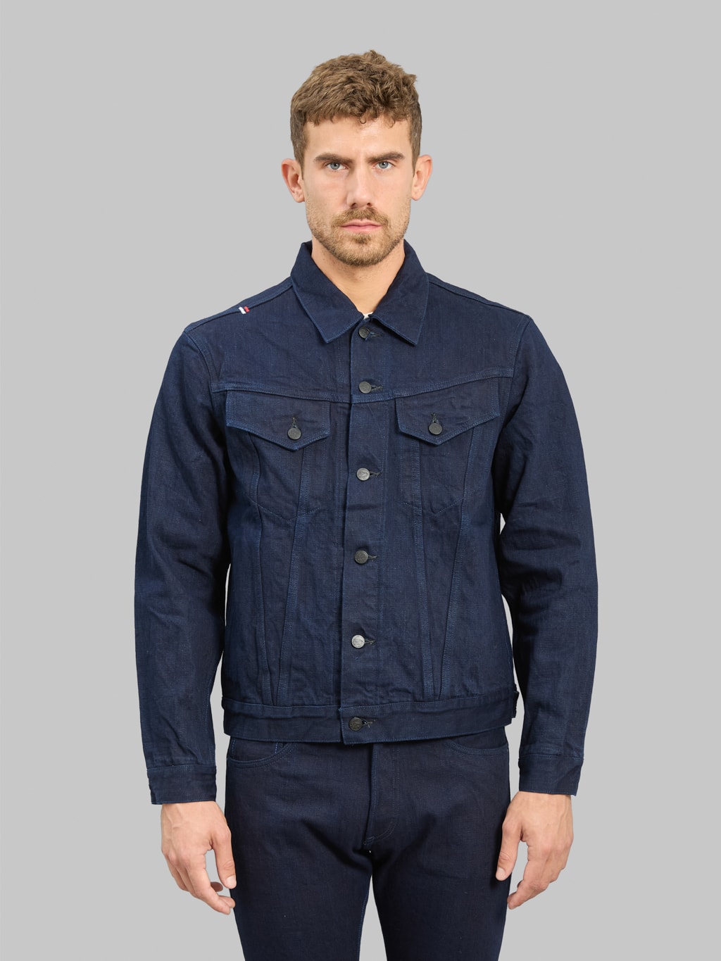 Tanuki TNK403ID "Indigo x Indigo" 15oz Type III Jacket