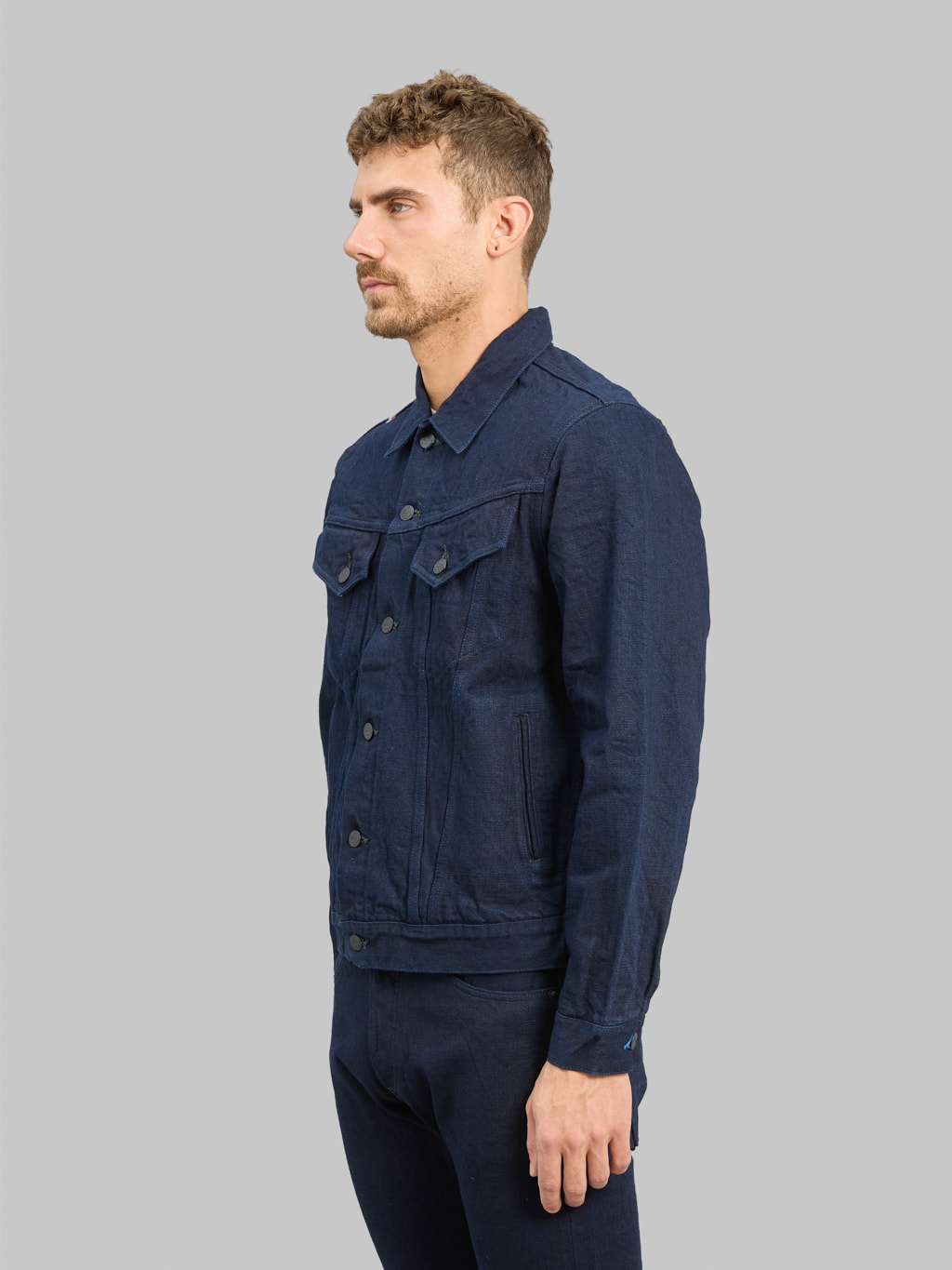 Tanuki TNK403ID "Indigo x Indigo" 15oz Type III Jacket
