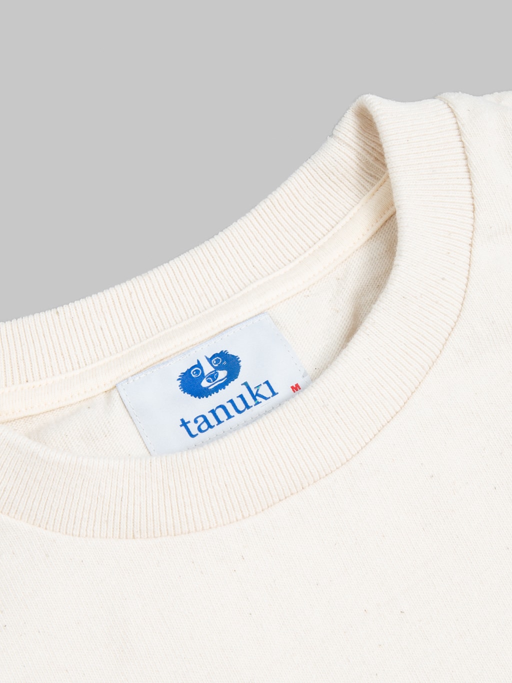 Tanuki Heavy Shiramayu T-Shirt Natural