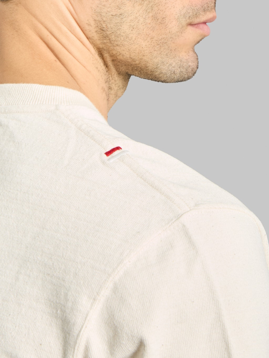 Tanuki Heavy Shiramayu T-Shirt Natural