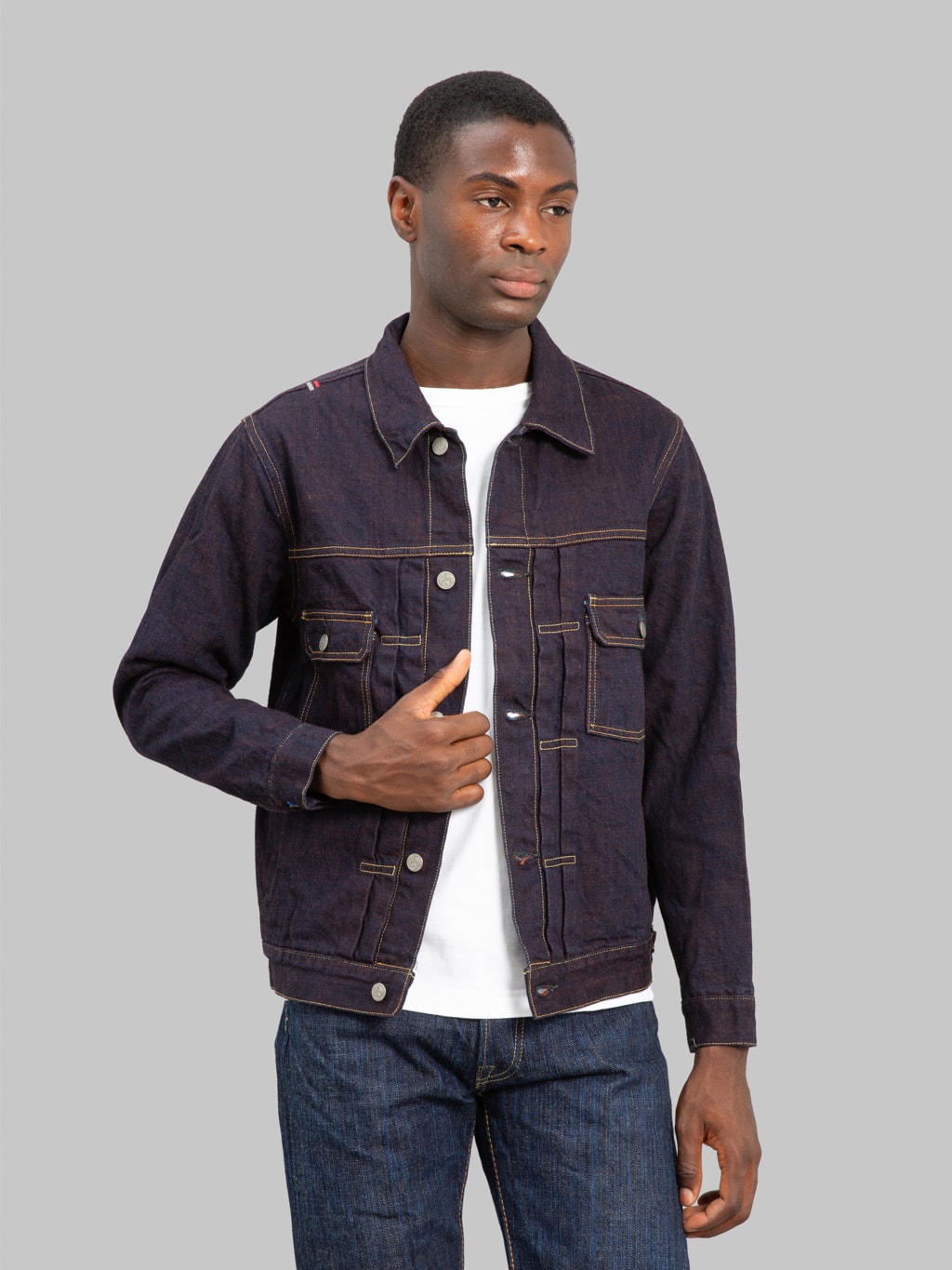 Tanuki TNK402KH "Kakishibu" 14.5oz Type II Jacket