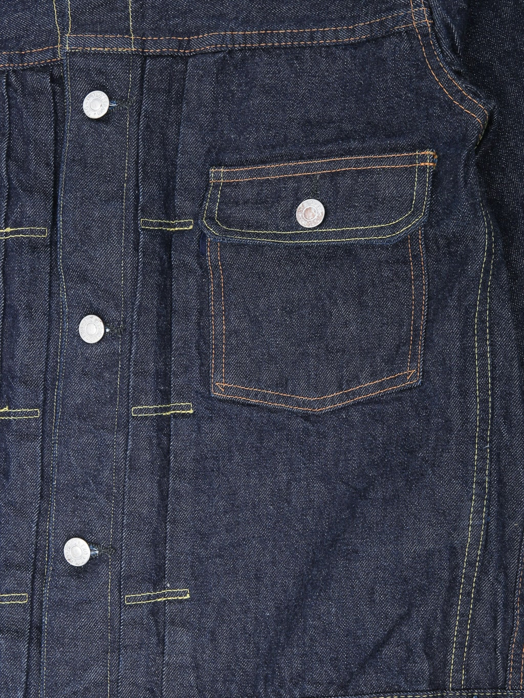 TCB 50s Type II Denim Jacket pocket button