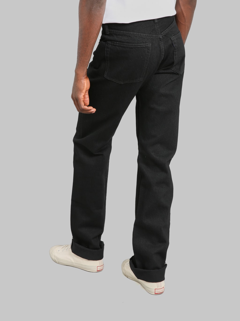 TCB Late S40´s WWII 14oz Regular Straight Jeans Black