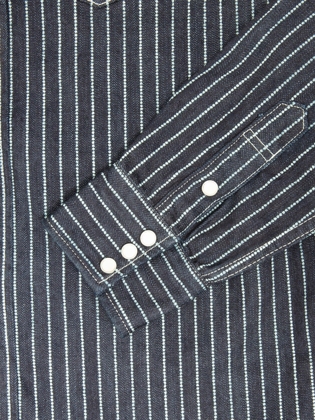 The Flat Head 10oz Indigo Wabash Western Shirt