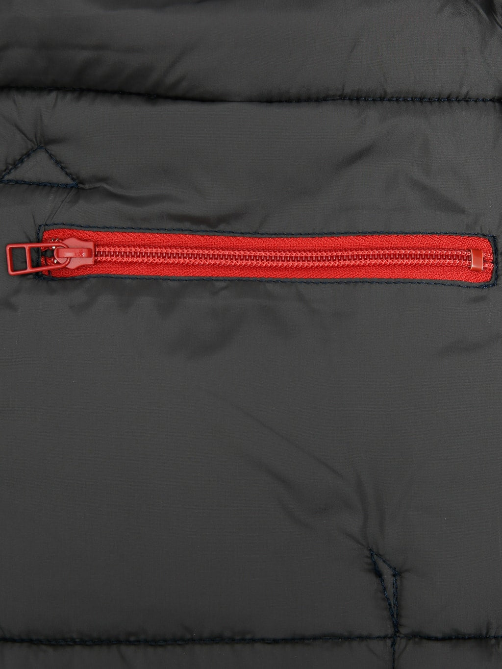 The Flat Head 12.5oz Denim Puff Vest