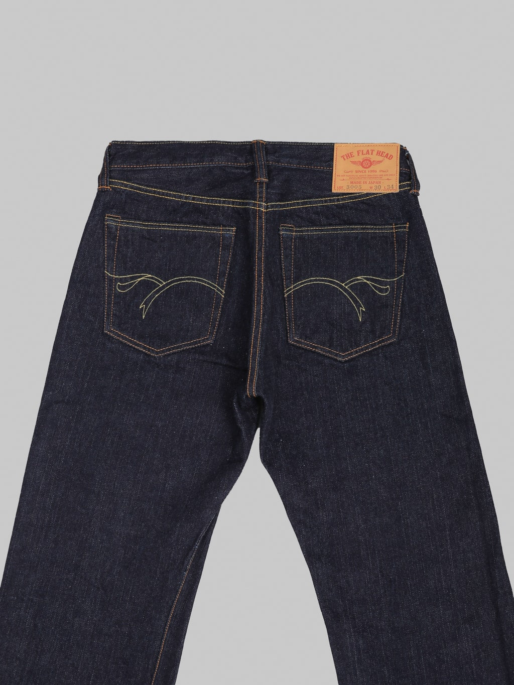 The Flat Head 3005 14.5oz Regular Straight Jeans