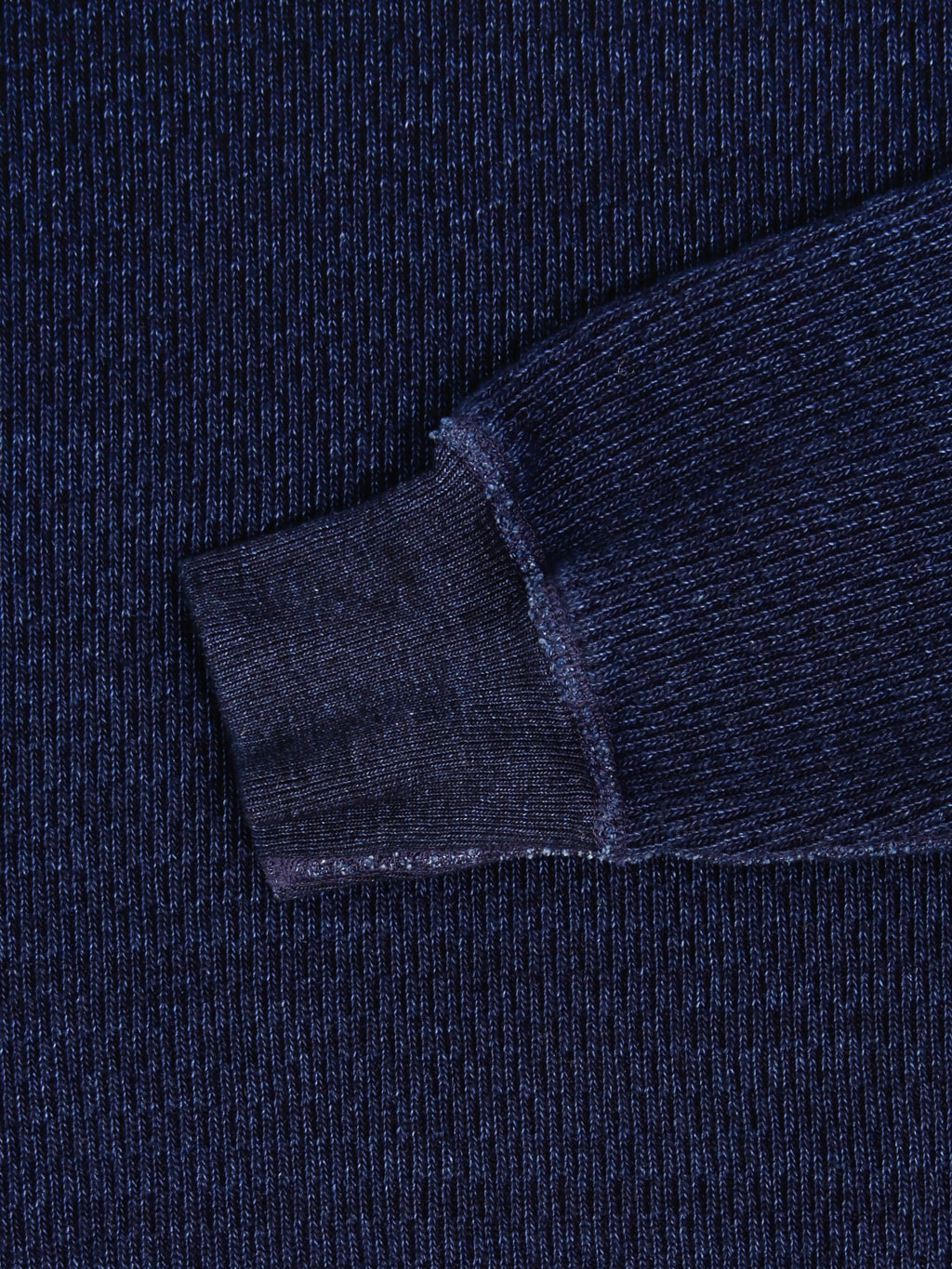 The Flat Head Long Sleeve Indigo Knit Heavy Thermal