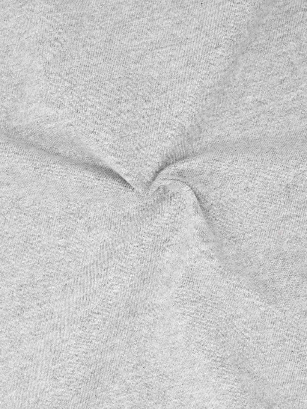 The Flat Head Loopwheeled Heavyweight Plain T-Shirt Grey