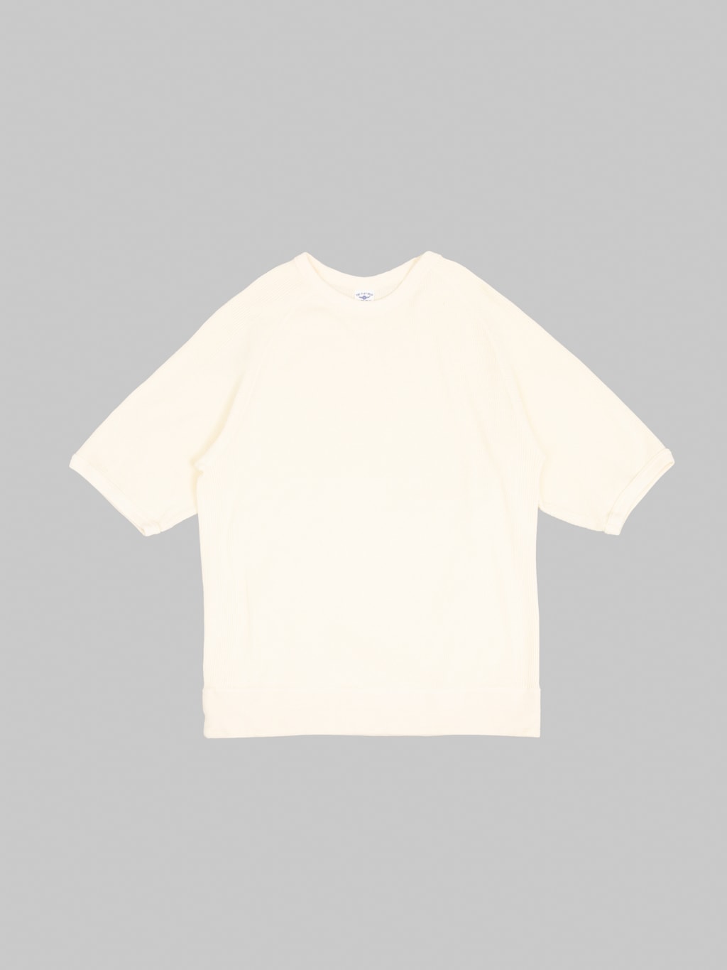 The Flat Head FN-THW-002 Raglan Sleeve Thermal T-Shirt Ivory