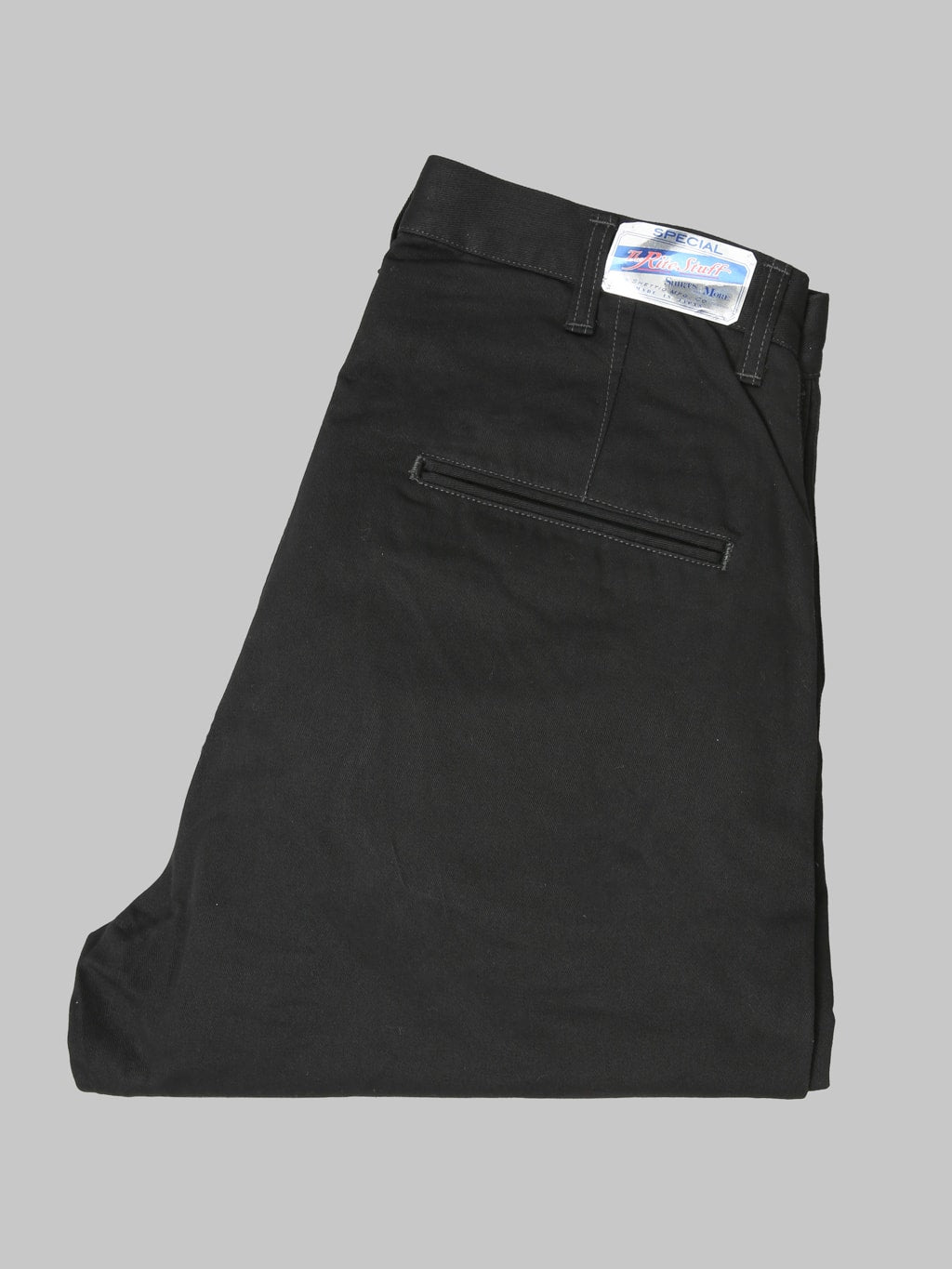 The Rite Stuff Oilman 7.7oz Chino Twill Work Pants Black