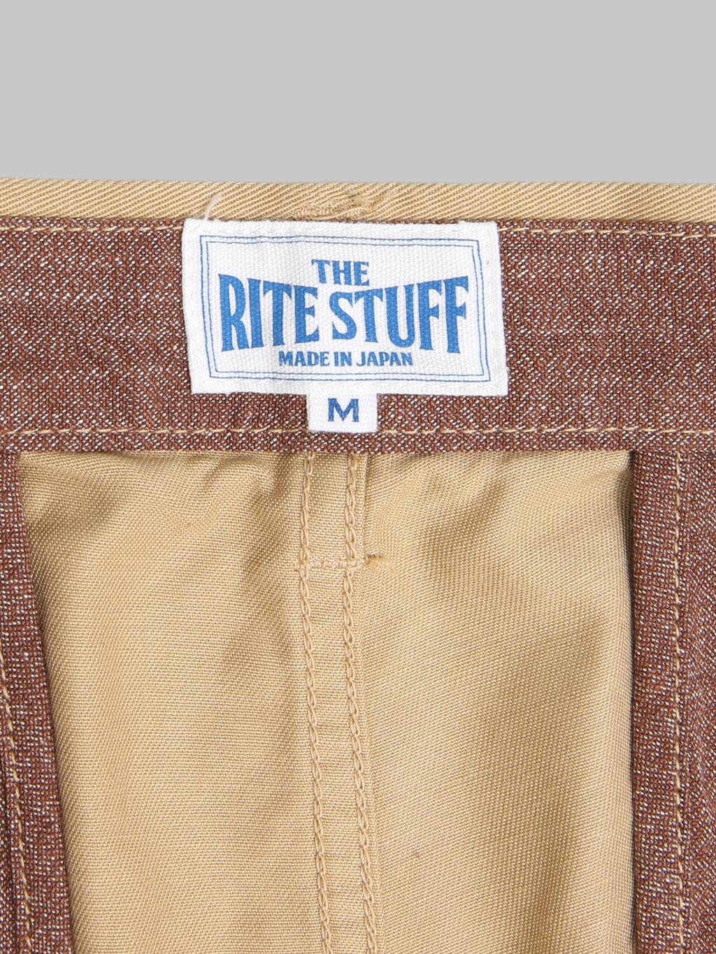 The Rite Stuff Oilman 7.7oz Chino Twill Work Pants Tan