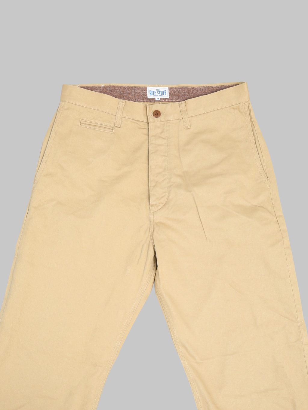 The Rite Stuff Oilman 7.7oz Chino Twill Work Pants Tan