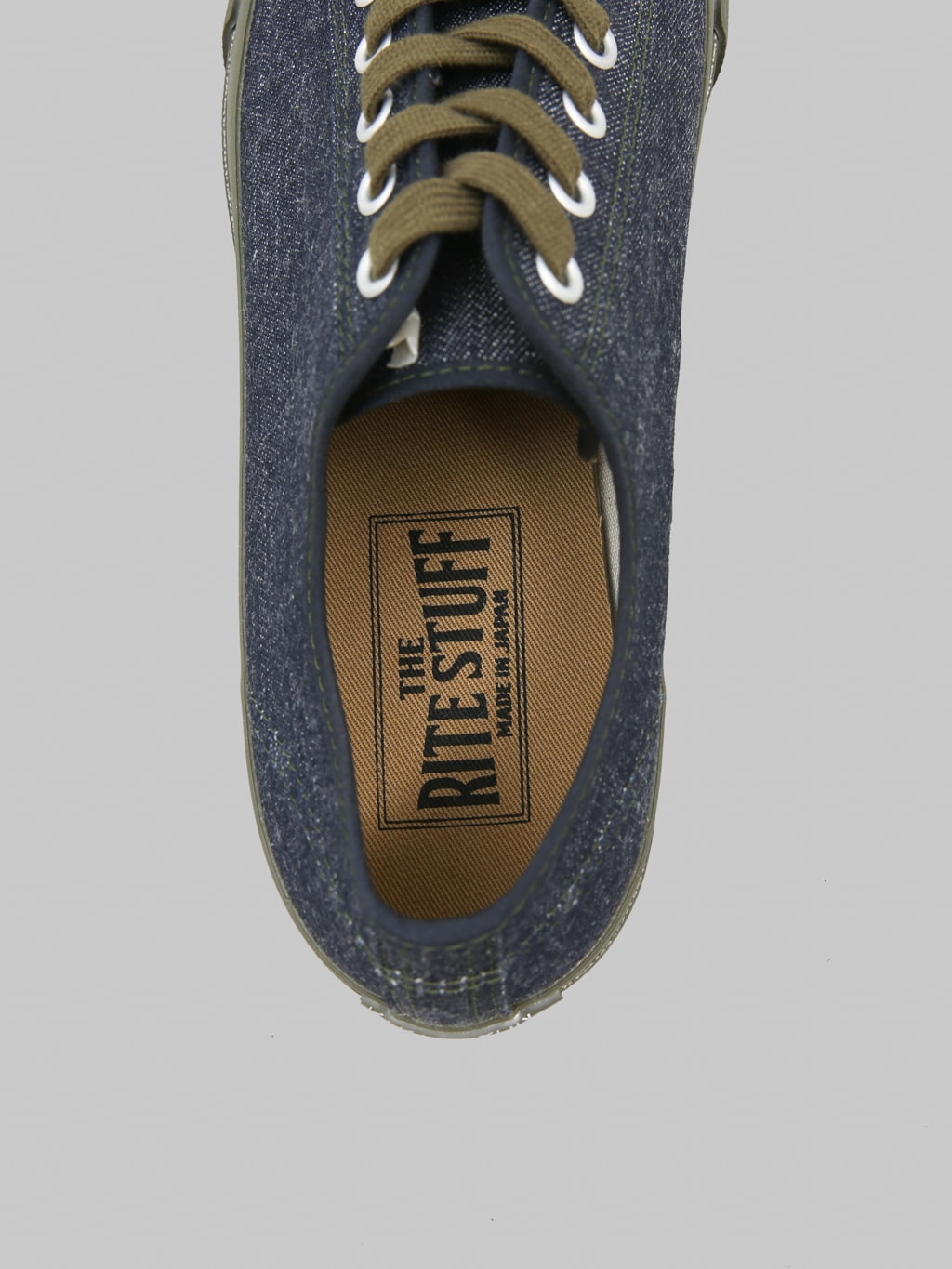 The Rite Stuff x Papa Nui x John Lofgren "Amoskeag Denim" Champion Sneakers