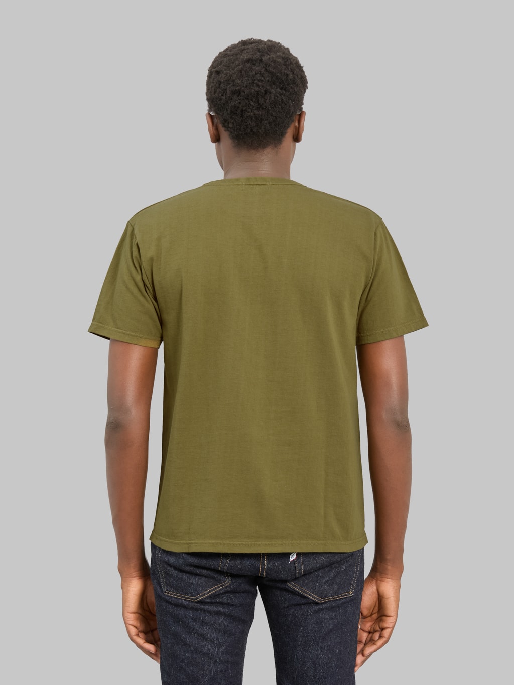 The Strike Gold Loopwheeled T-Shirt Olive