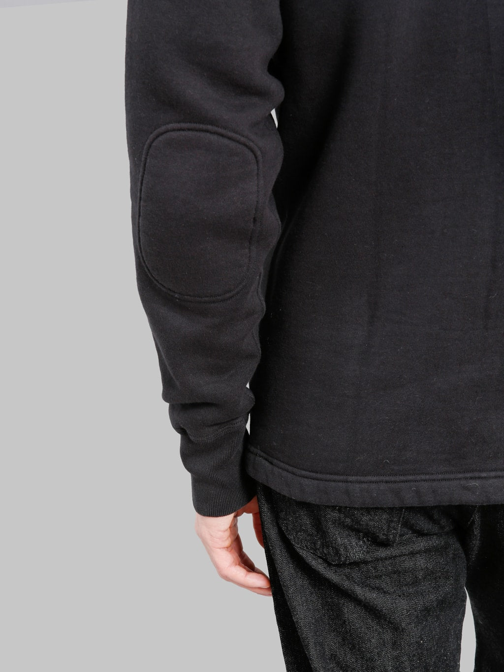 The Strike Gold Loopwheeled Shawl Collar Cardigan Black