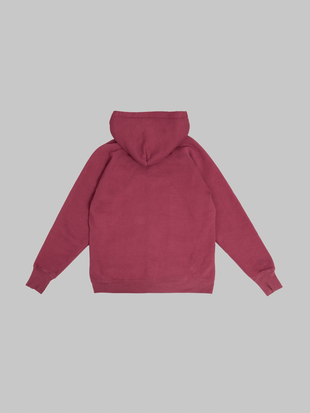 The Strike Gold Loopwheeled Zip Hoodie Burgundy