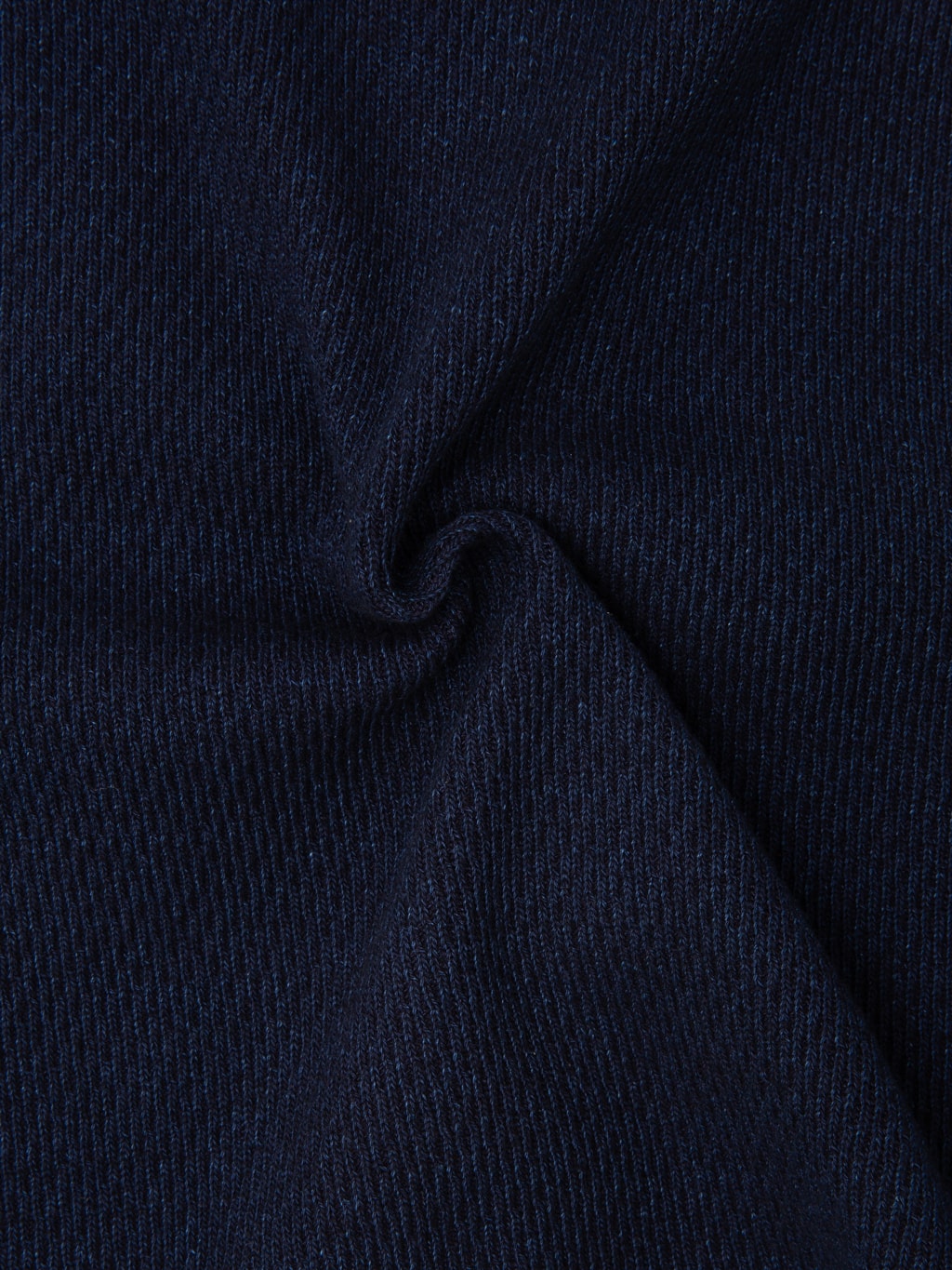 UES Double Honeycomb Thermal TShirt Indigo texture