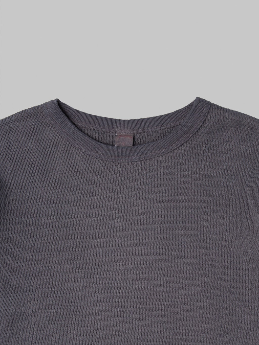 UES Double Honeycomb Thermal T-Shirt Steel Grey