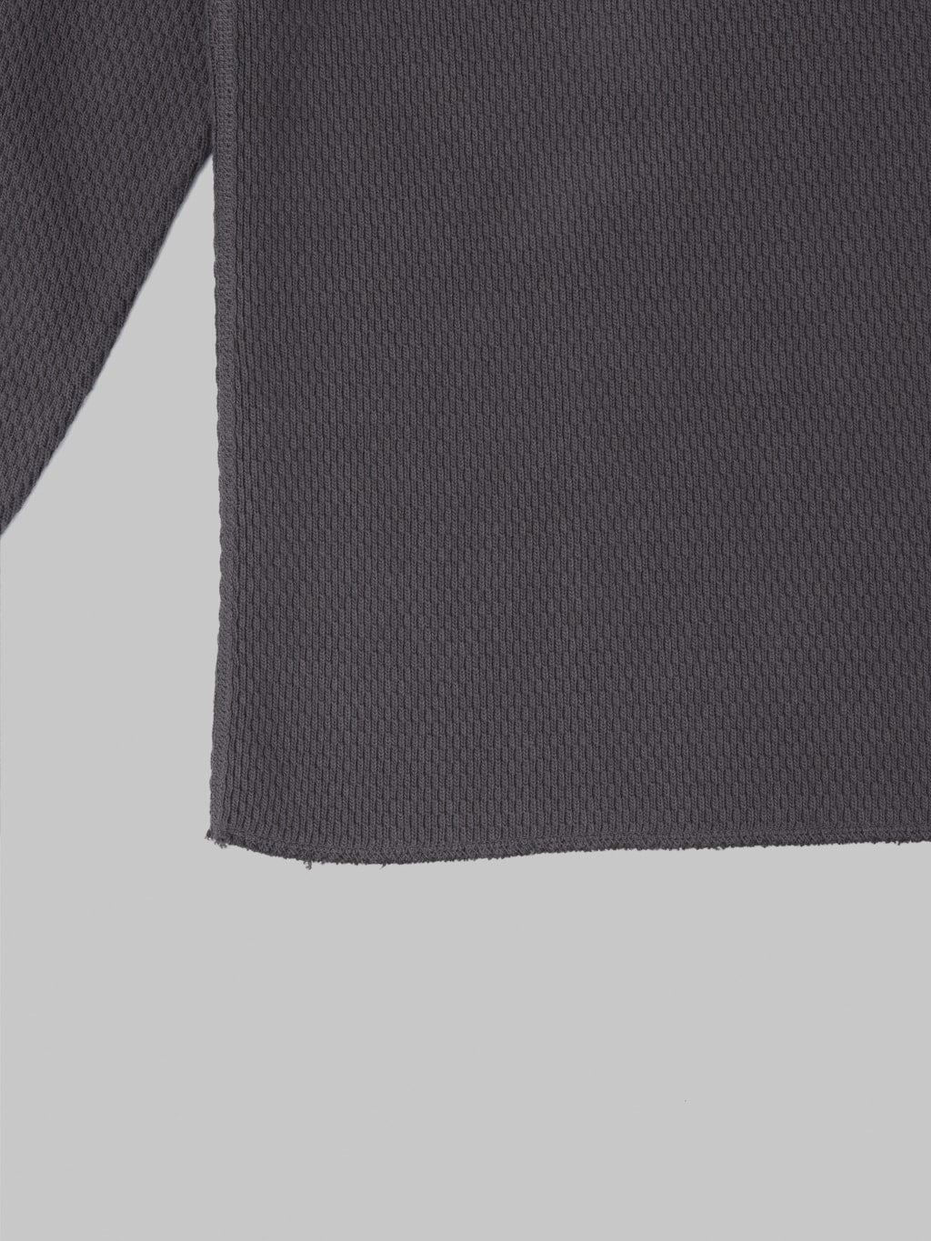 UES Double Honeycomb Thermal T-Shirt Steel Grey