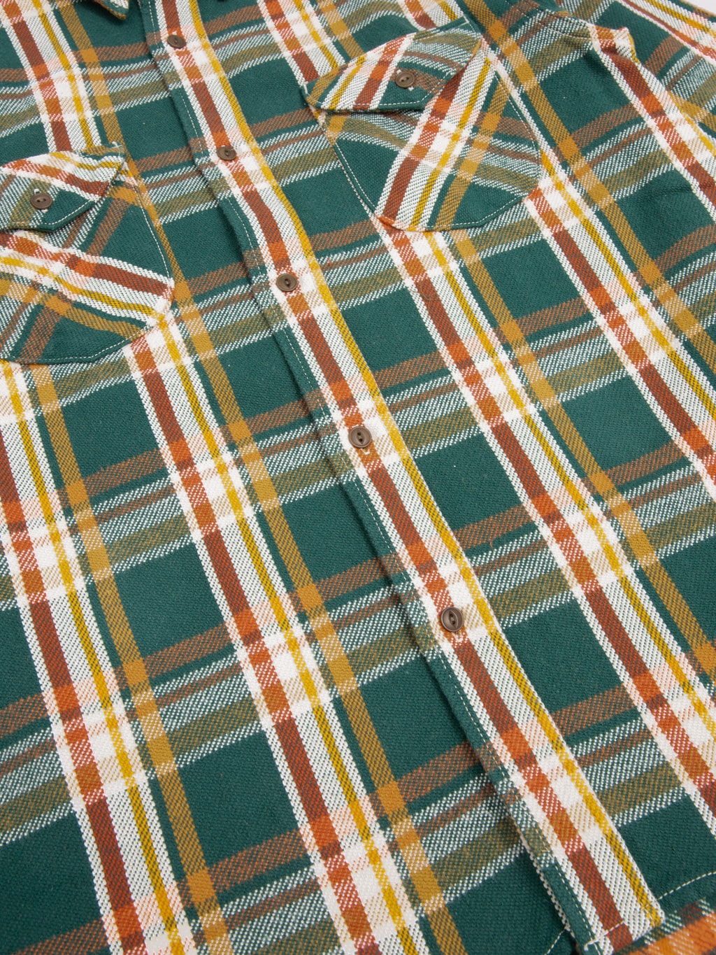 UES Heavy Flannel Shirt Green