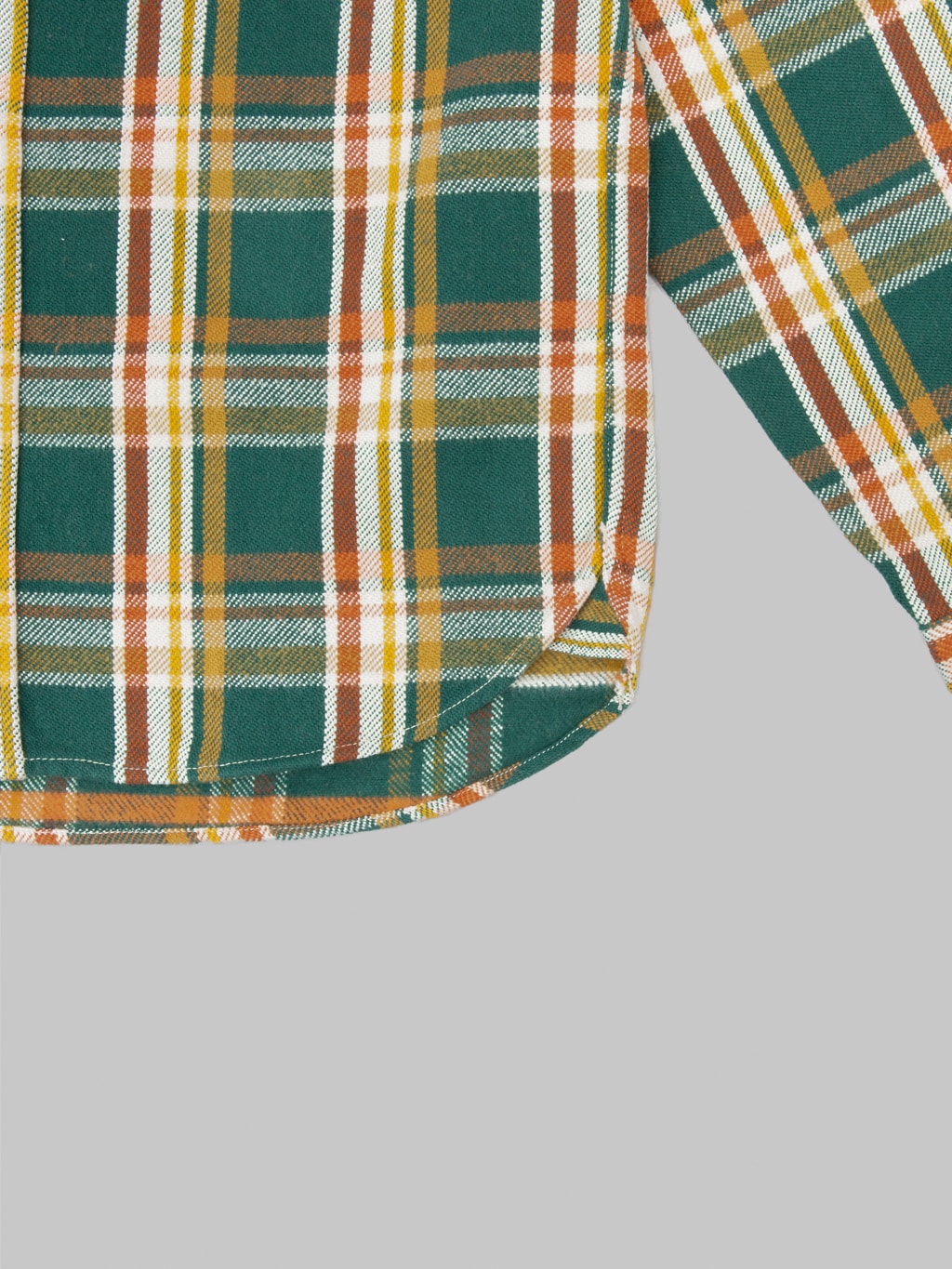 UES Heavy Flannel Shirt Green