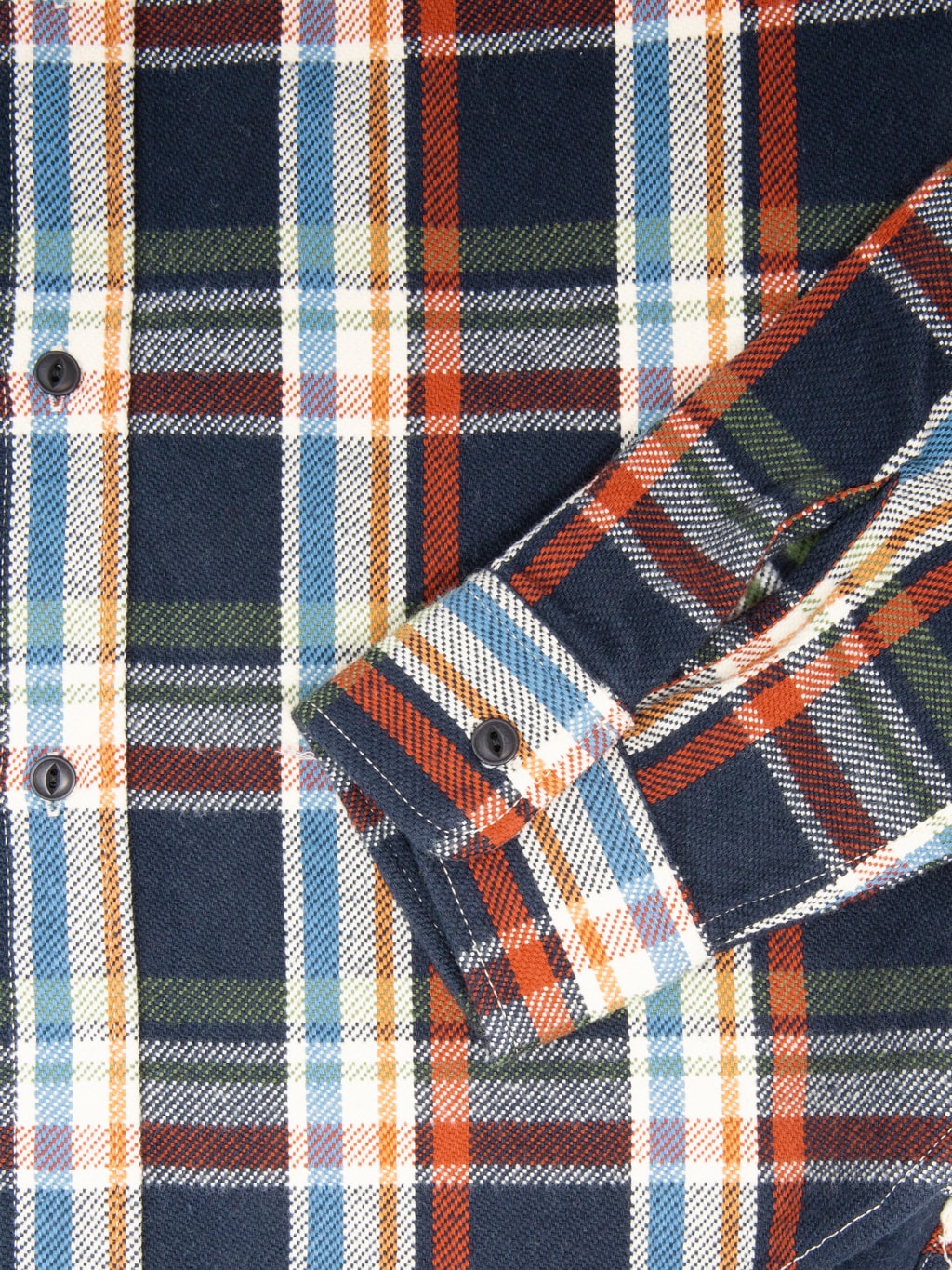 UES Heavy Flannel Shirt Navy