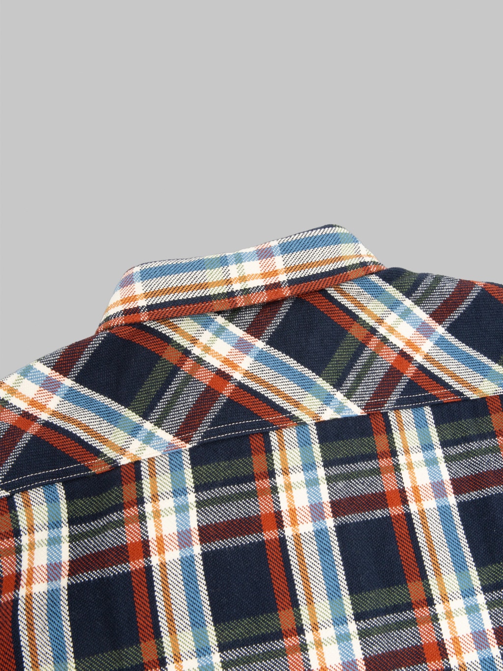 UES Heavy Flannel Shirt Navy