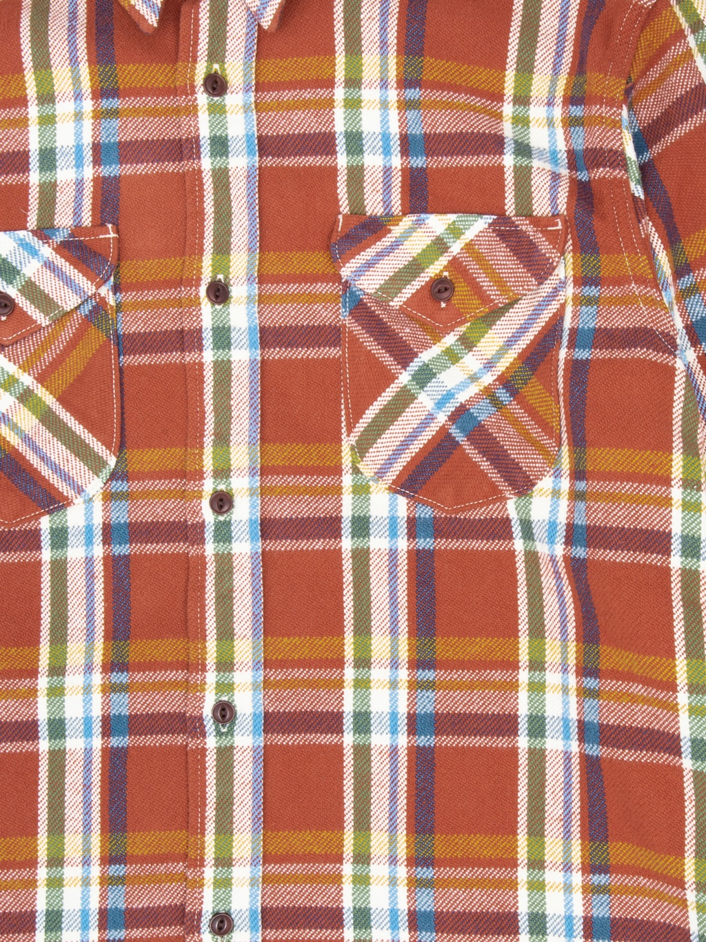 UES Heavy Flannel Shirt Red