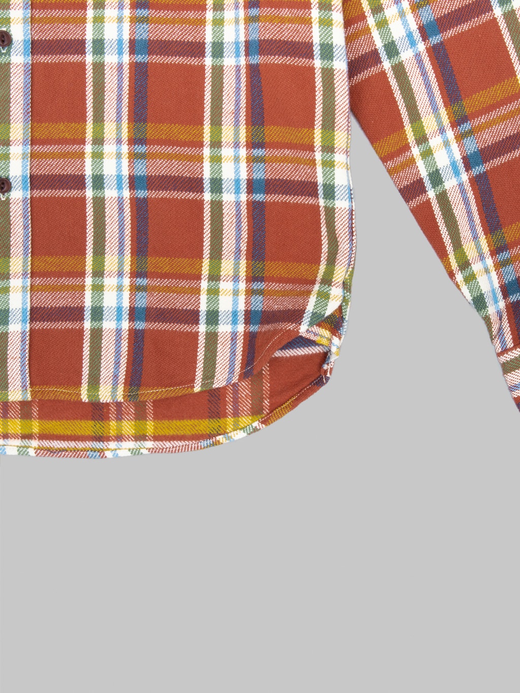 UES Heavy Flannel Shirt Red