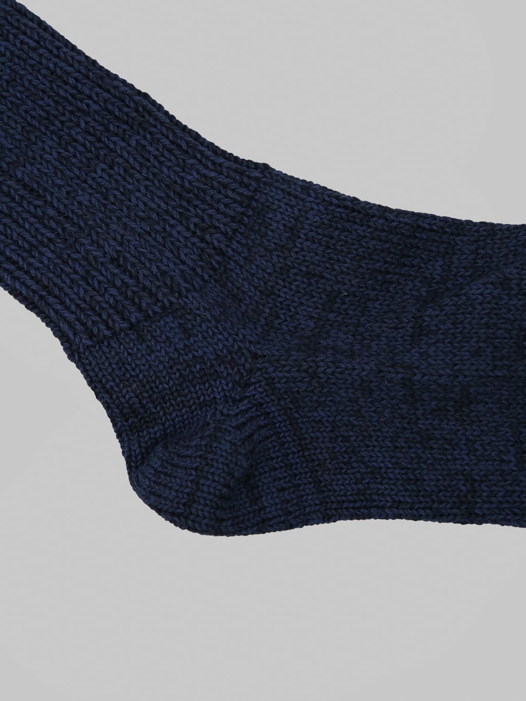 UES Crew Length Socks Navy heel