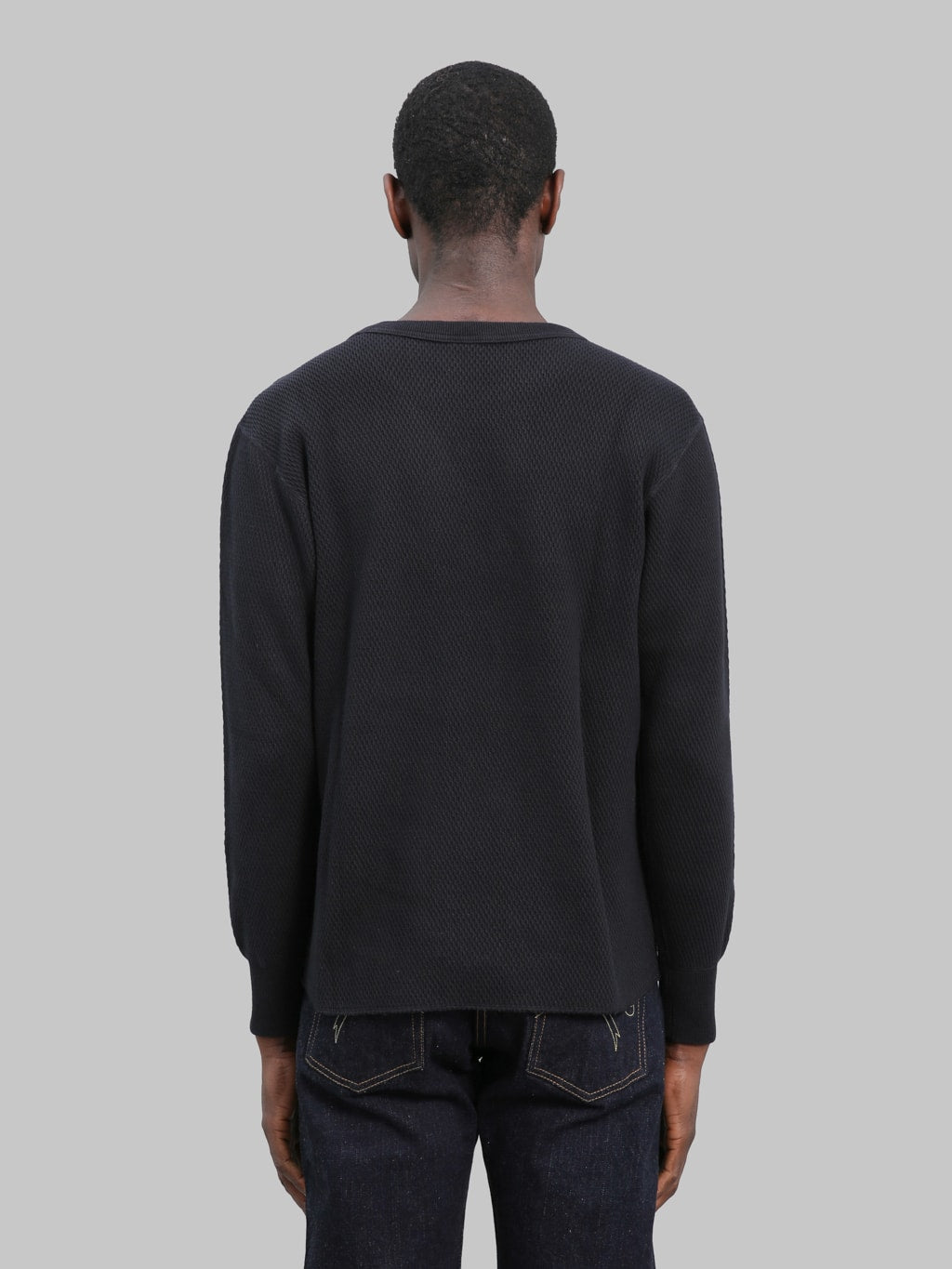 UES Double Honeycomb Thermal T-Shirt Black