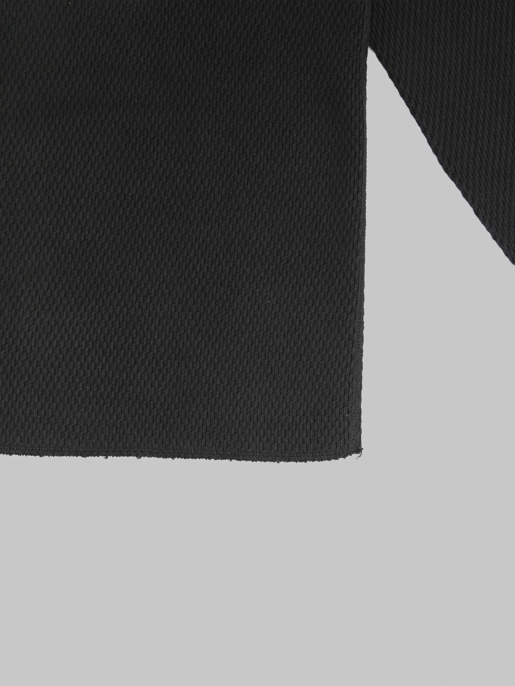 UES Double Honeycomb Thermal T-Shirt Black