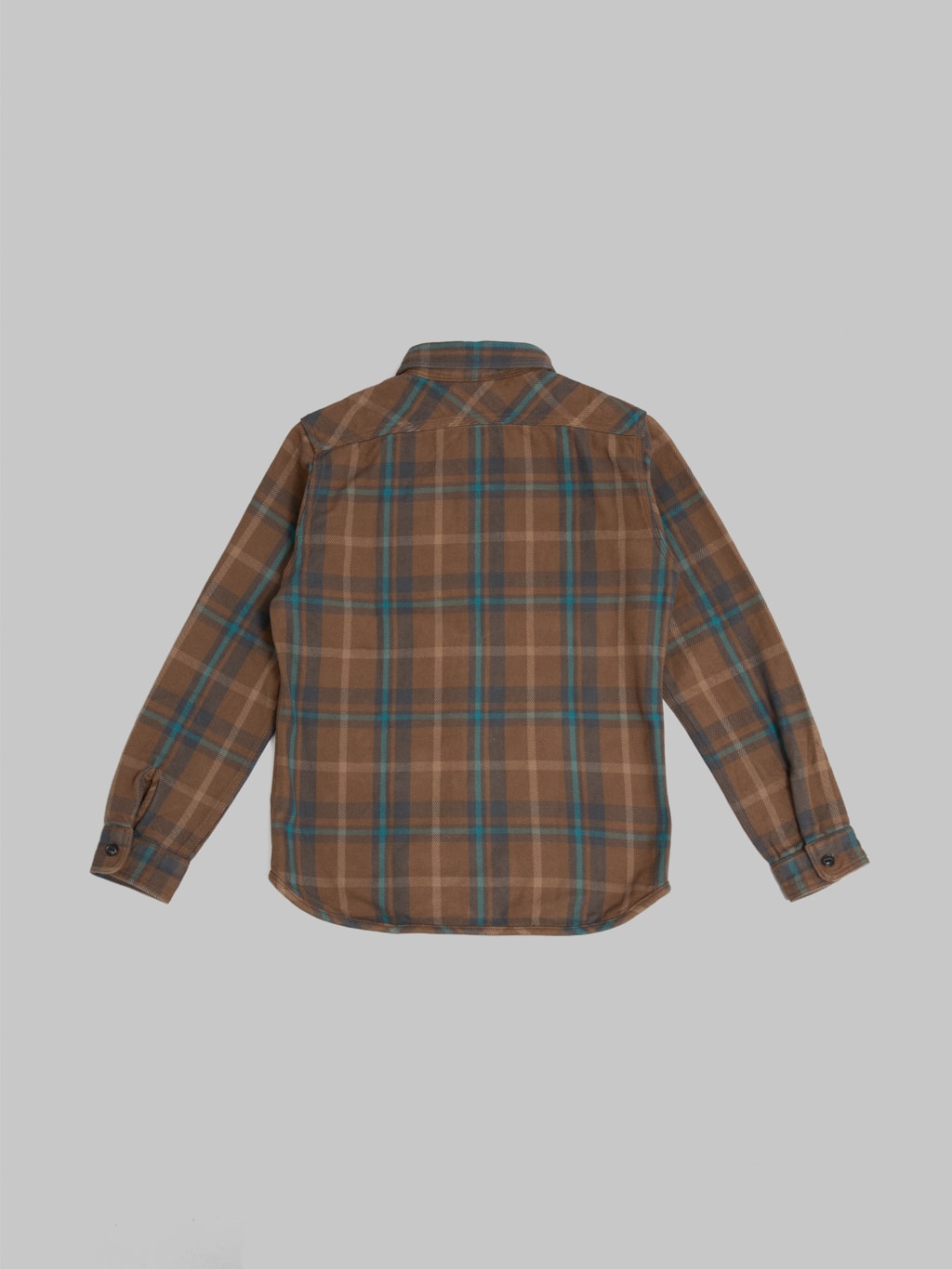 UES Extra Heavy Flannel Shirt Beige