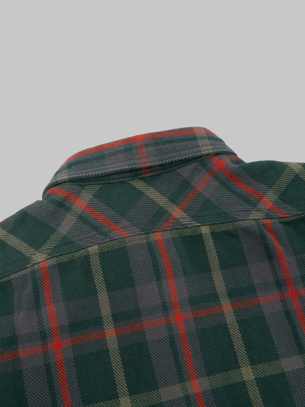 UES Extra Heavy Flannel Shirt Green