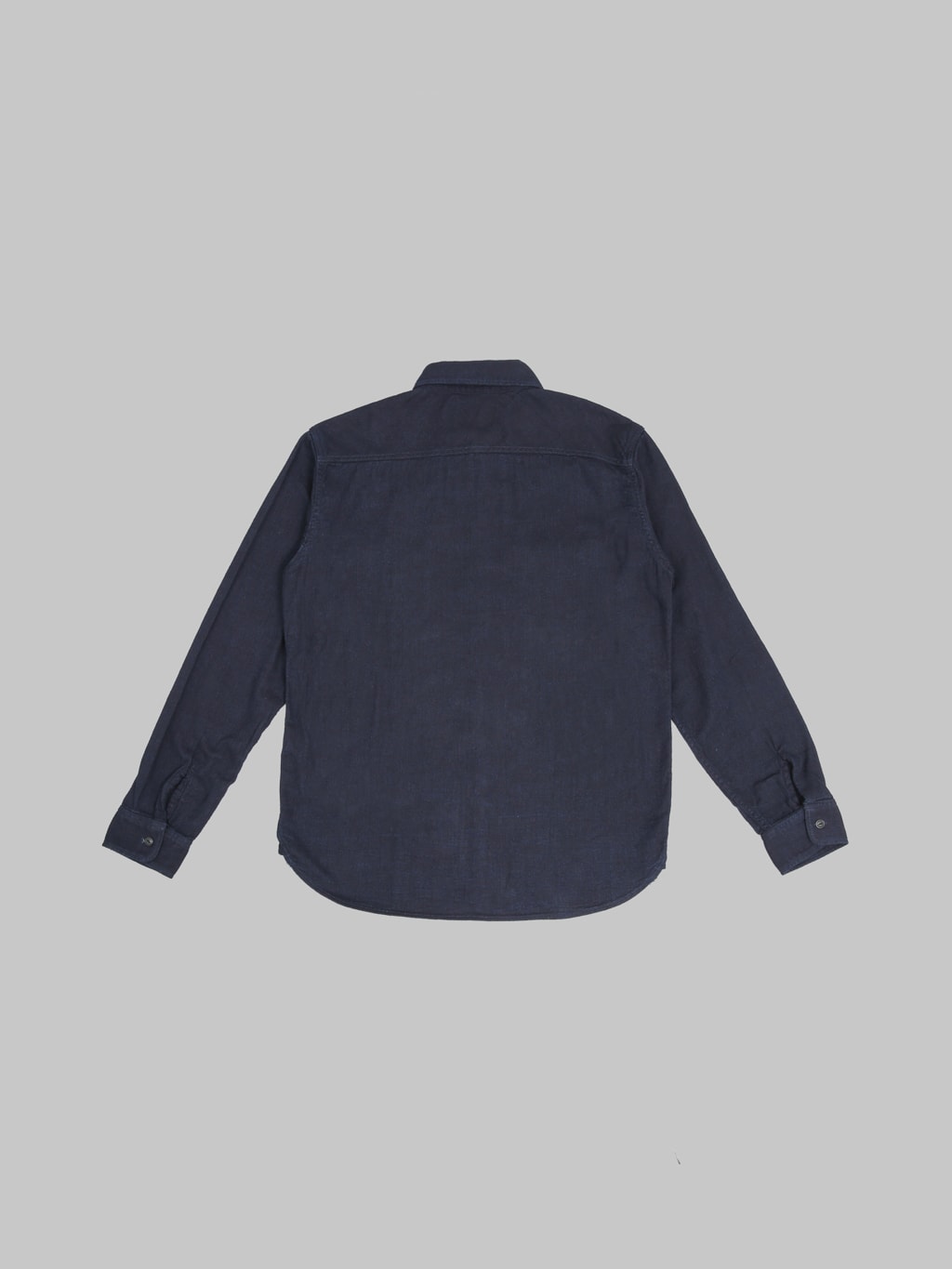 UES Indigo Cotton Viyella Shirt