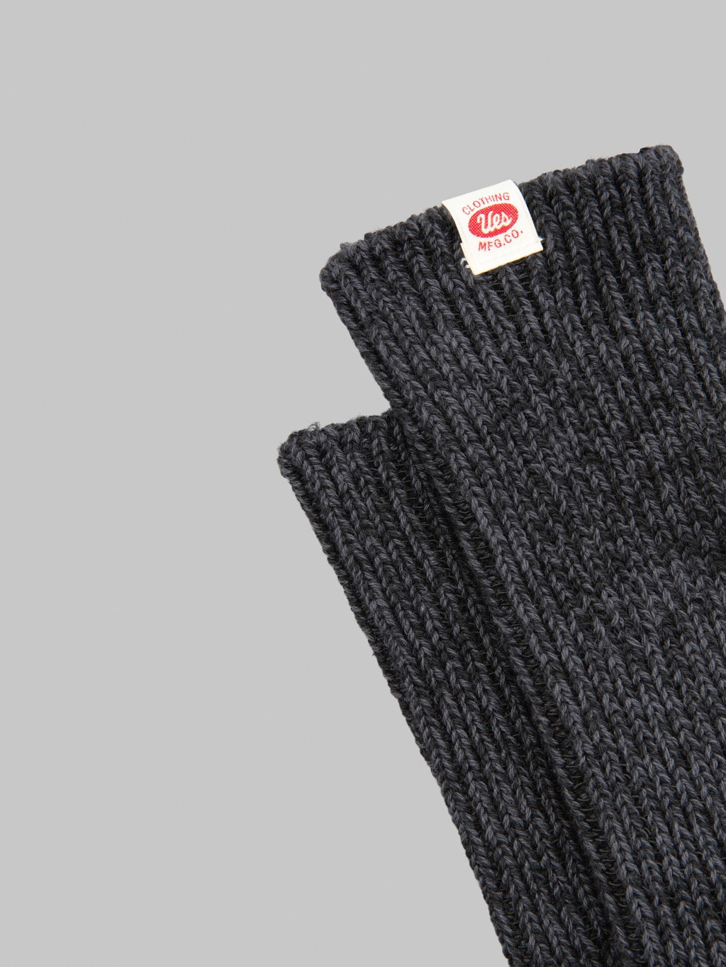 UES Melange Crew Length Socks Black