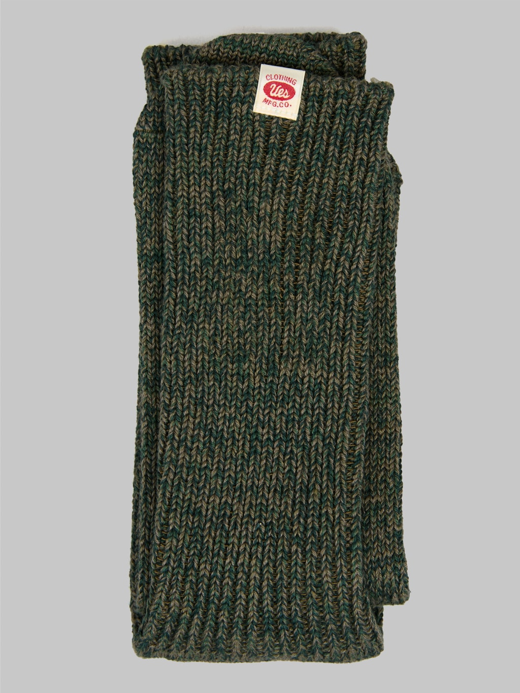 UES Melange Crew Length Socks Green