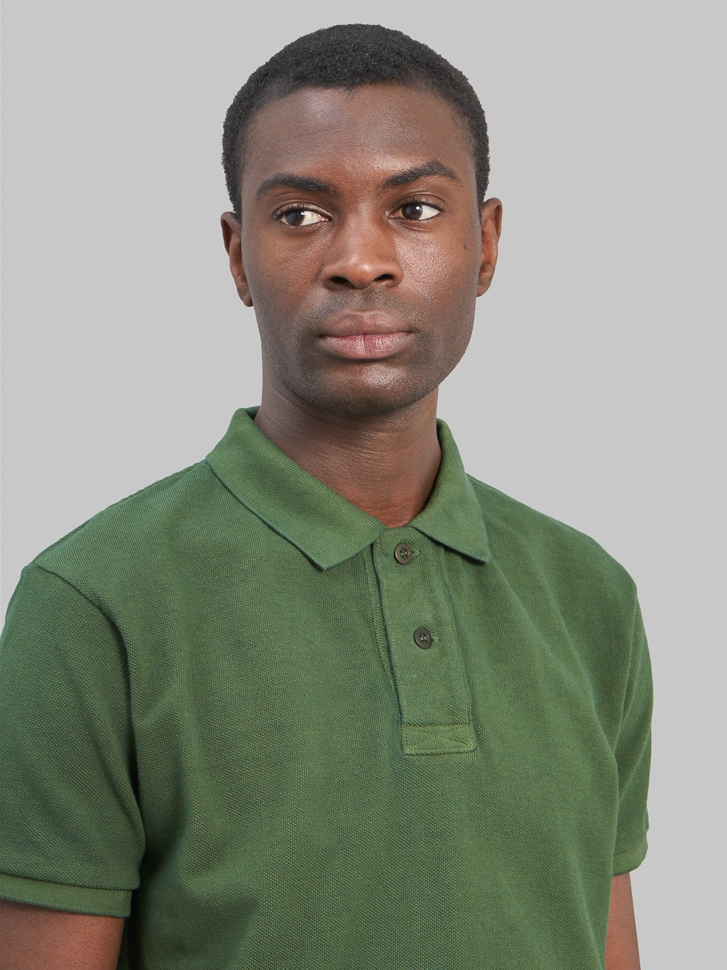 ues polo shirt green chest