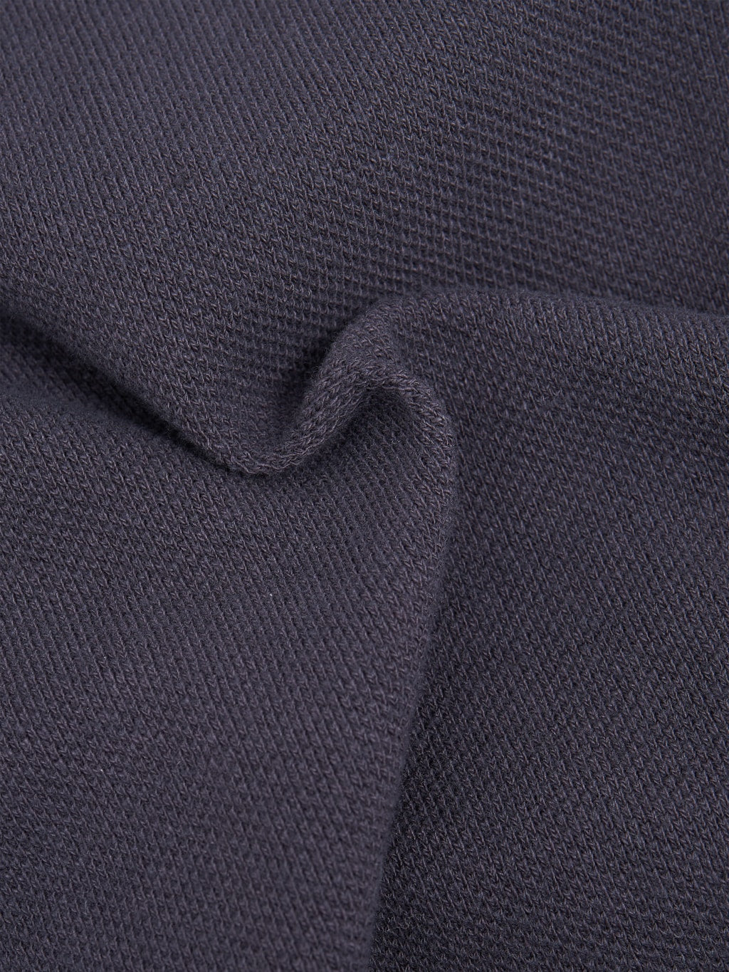 ues polo shirt navy cotton texture
