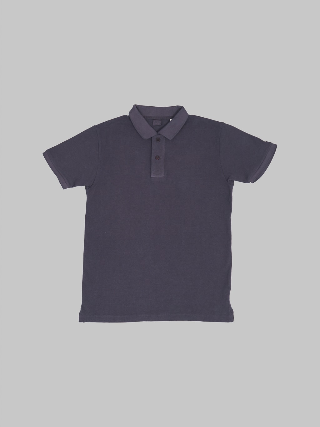 ues polo shirt navy front view