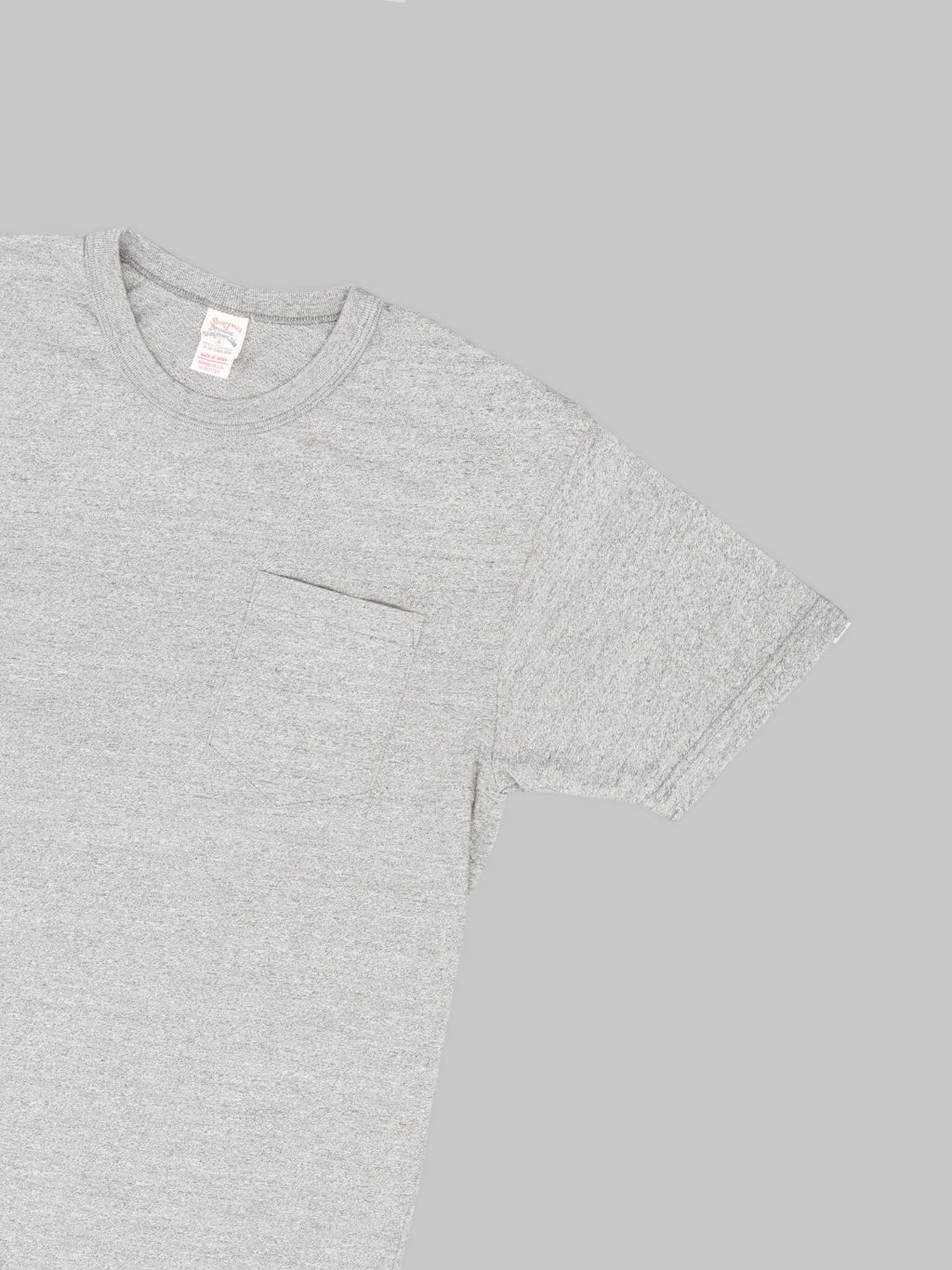 UES Ramayana Crew-Neck Pocket T-Shirt Grey