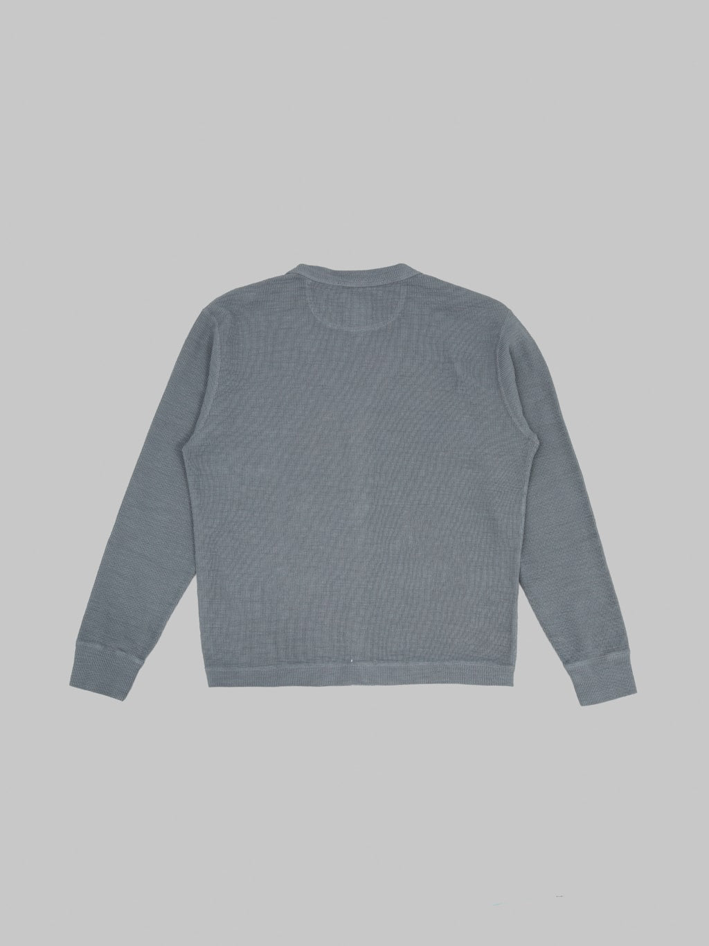 UES Single Rib Cardigan Grey back
