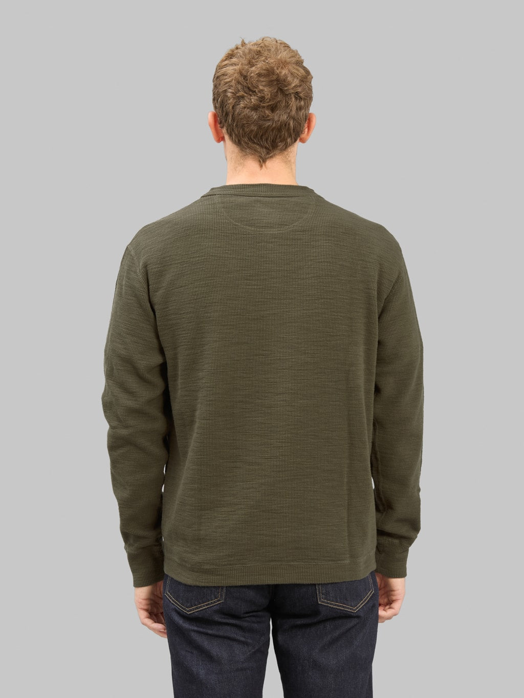 UES Single Rib Cardigan Olive