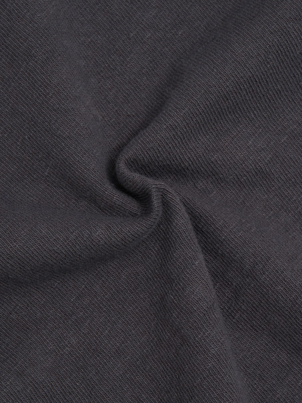 ues slub nep long sleeve tshirt black classic texture