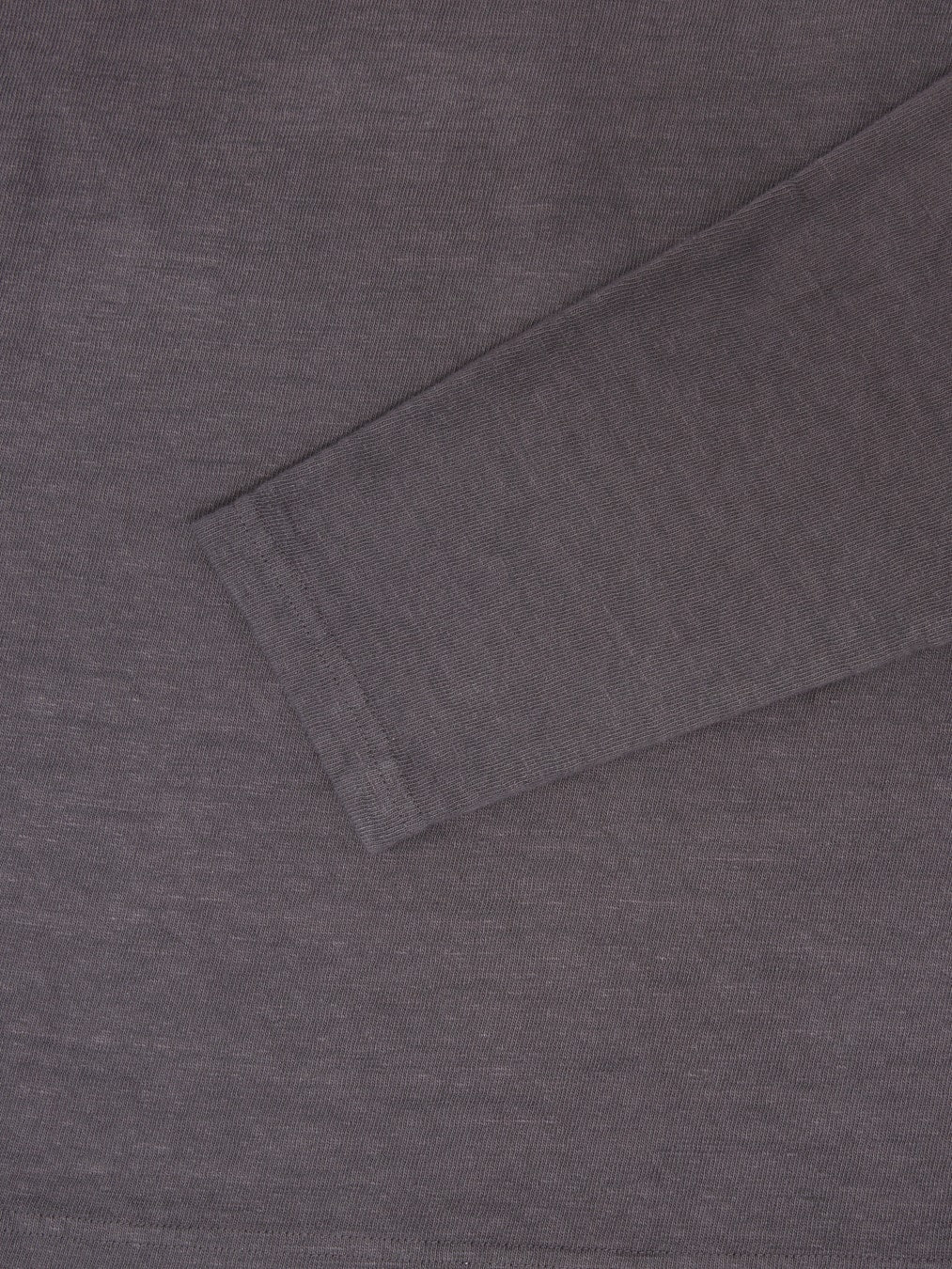 UES No.8 Slub Nep Long Sleeve T-Shirt Purple Navy