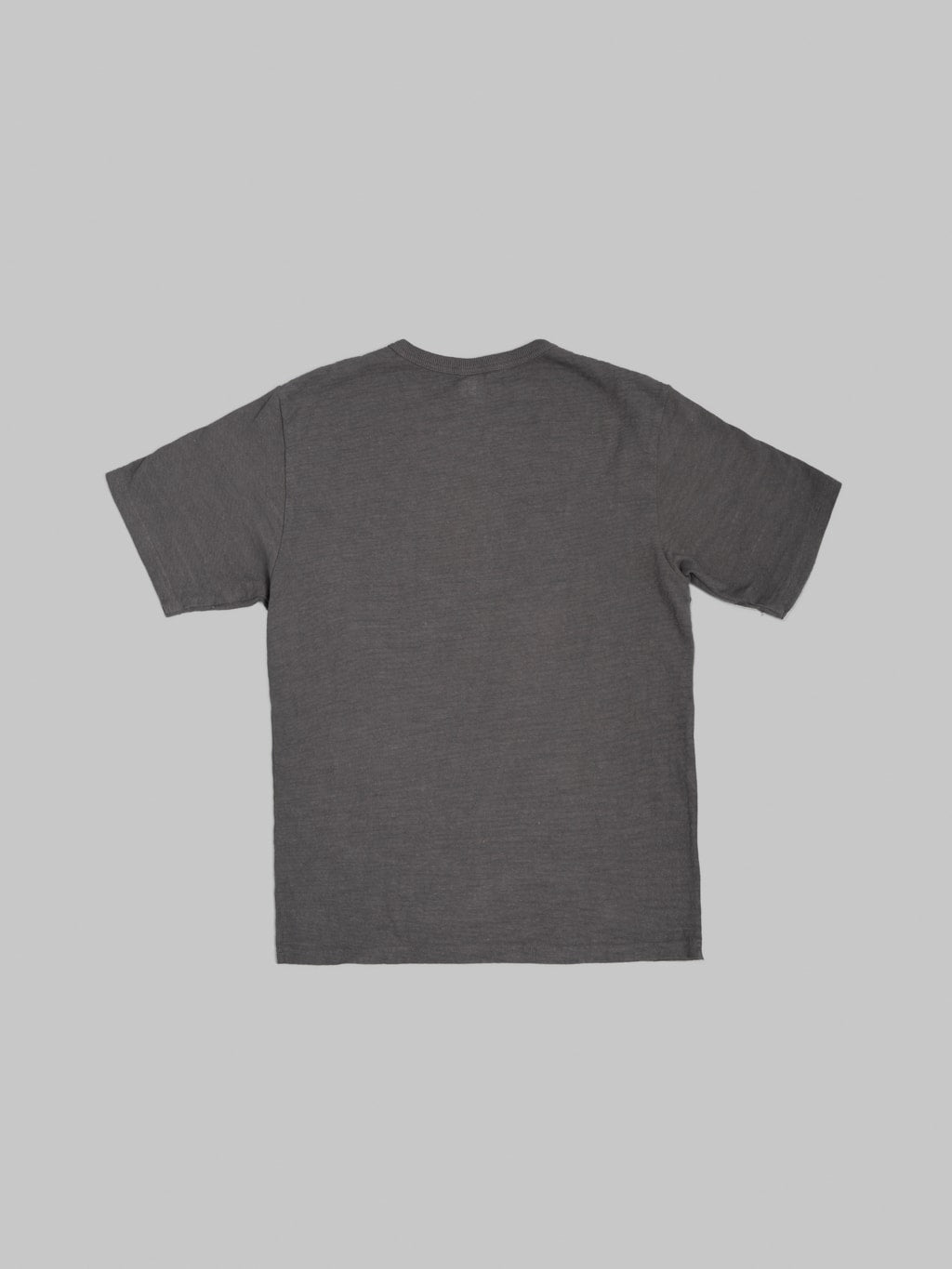 UES No.8 Slub Nep Short Sleeve T-Shirt Steel Grey