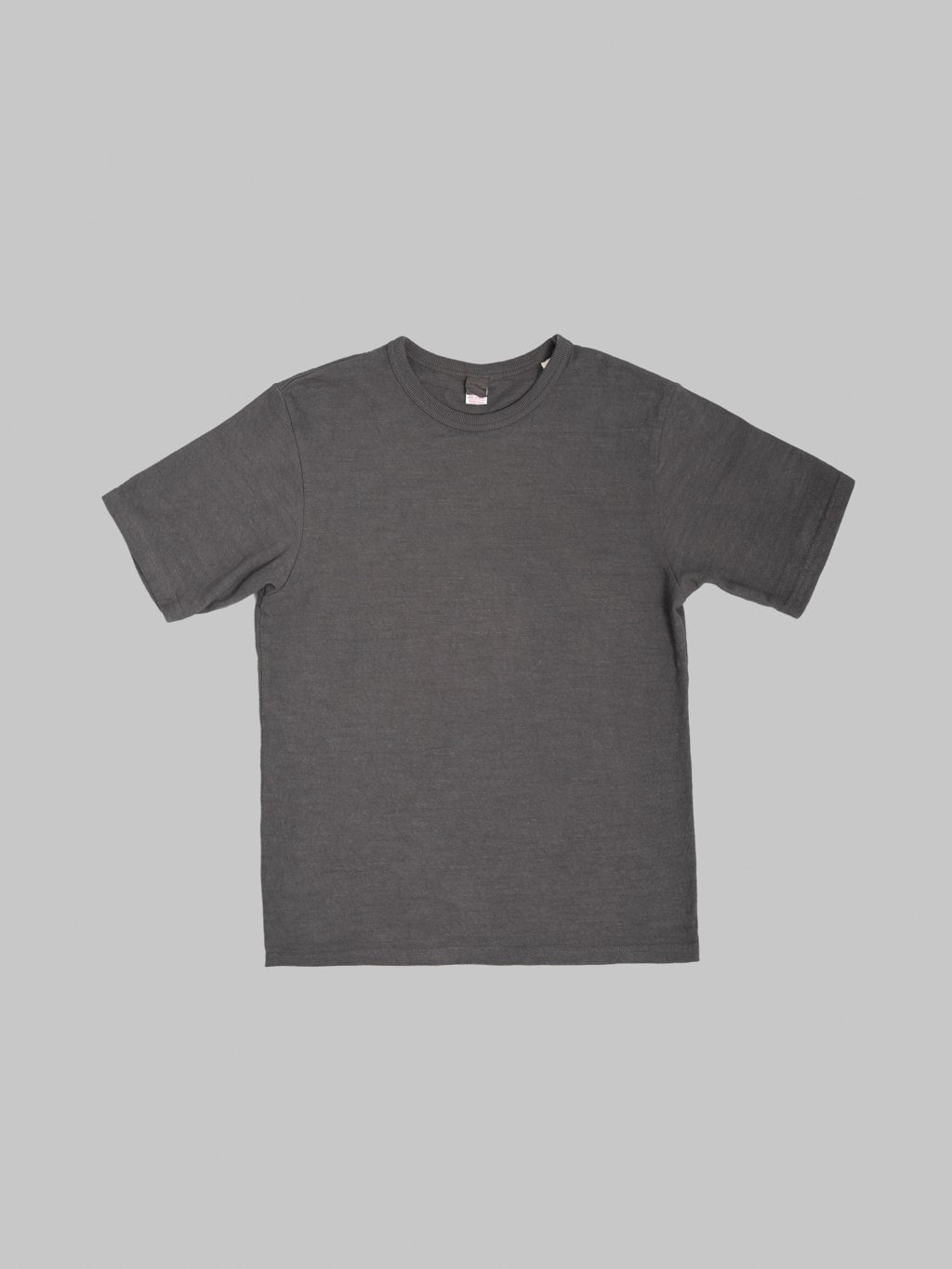 UES No.8 Slub Nep Short Sleeve T-Shirt Steel Grey