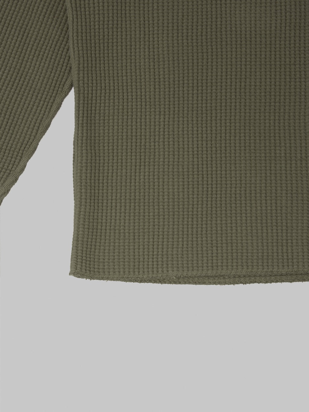 UES Thermal Big Waffle T-Shirt Brown