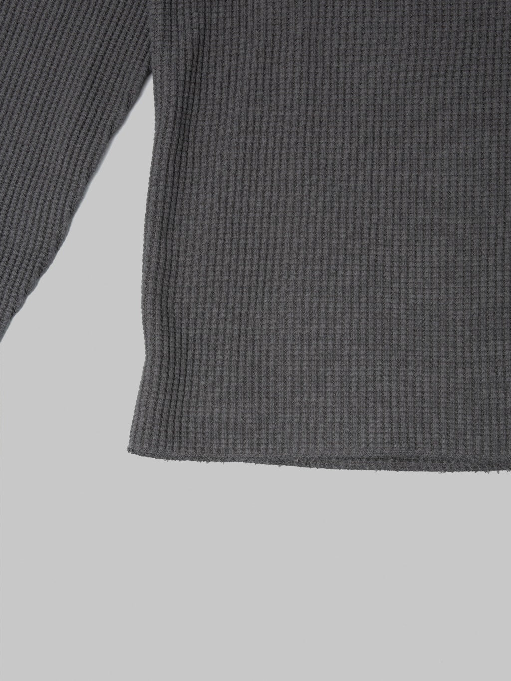 UES Thermal Big Waffle T-Shirt Steel Grey