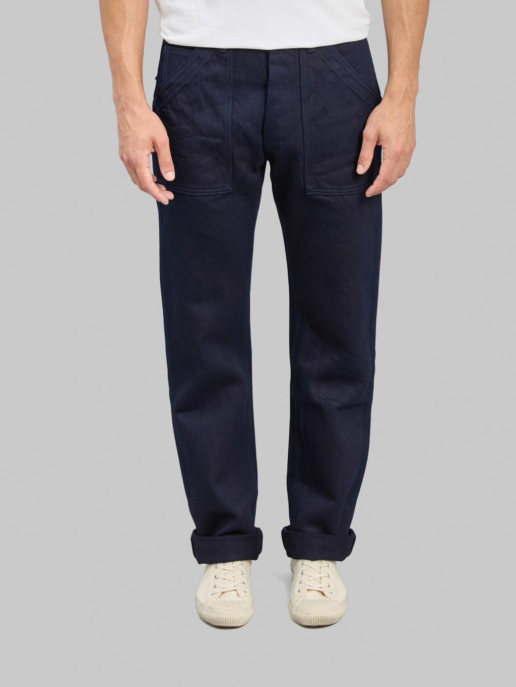 UES Tricotine Double Indigo Baker Pants